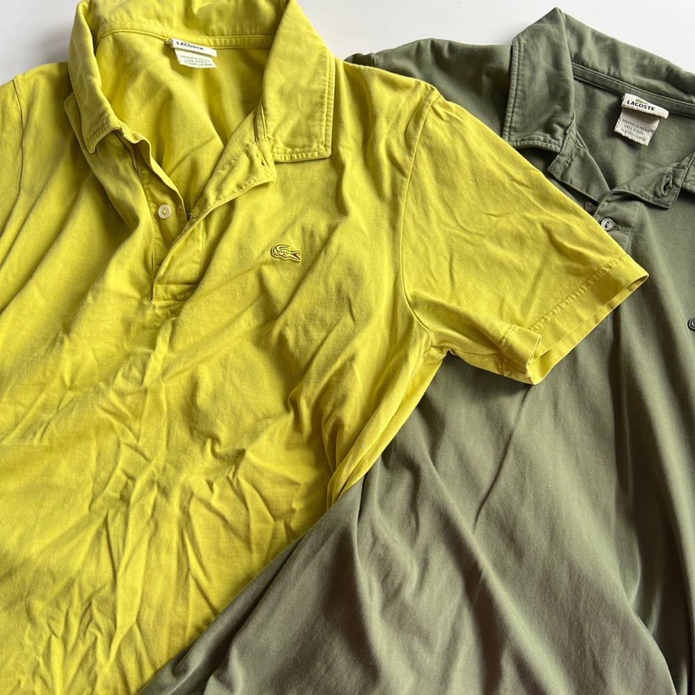 Lacoste Polo Shirt (sold as a set) NWOT, size Small/4